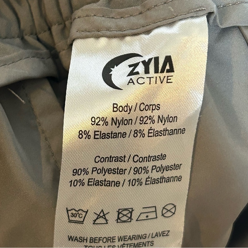 NWOT Zyia Active Starboard Pants 30" Inseam Large Gray - Picture 11 of 12